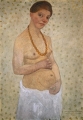 Modersohn-Becker, <i>Self-Portrait, Age 30, 6th Wedding Day</i>, 1906.  <br/>Paula Modersohn-Becker Museum, Bremen.